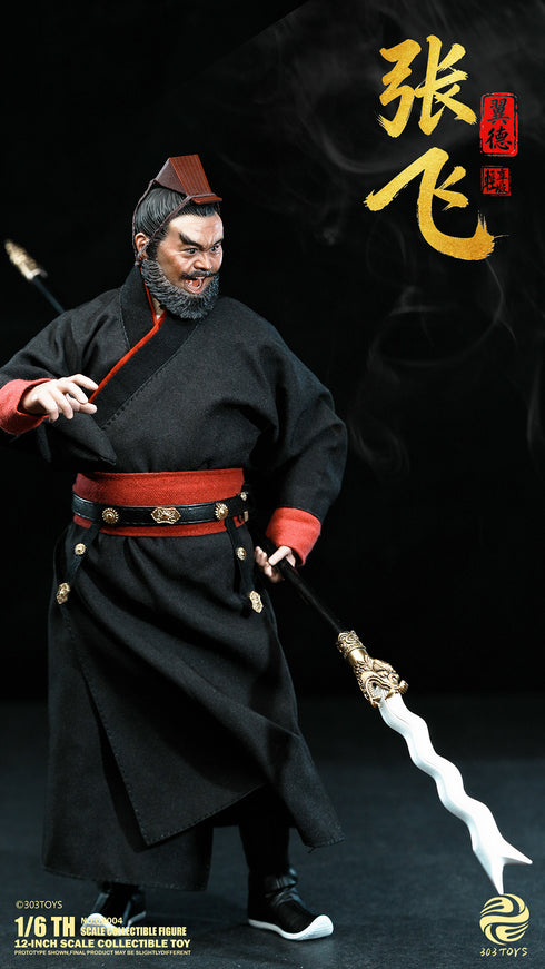 『三顧の礼シリーズ』303TOYS NO.QX004 張飛(ちょうひ)-翼徳(よくとく) 1/6スケール可動フィギュア
