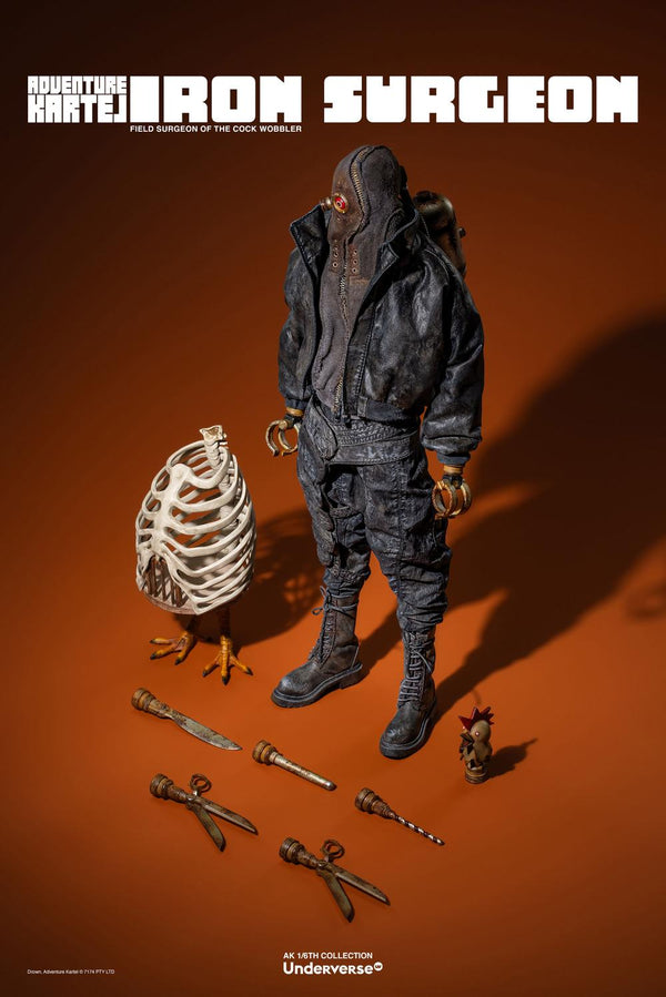 『Adventure Kartel(アドベンチャーカルテル)』005_Underverse The Iron Surgeon(ザアイアンサージョン) 1/6スケール可動フィギュア