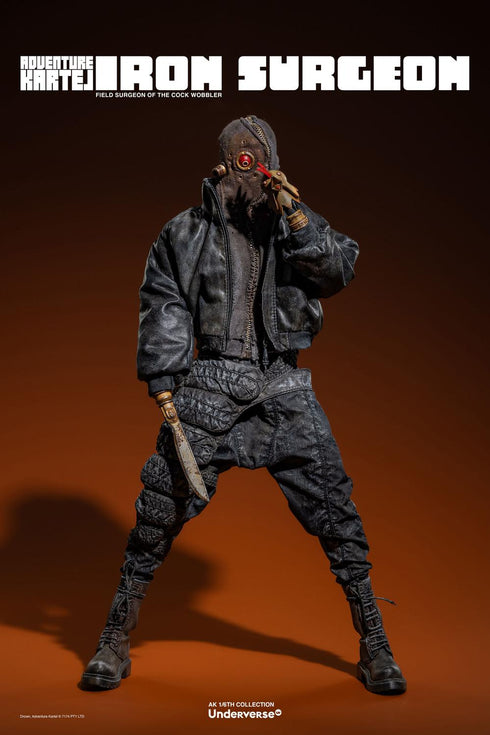 『Adventure Kartel(アドベンチャーカルテル)』005_Underverse The Iron Surgeon(ザアイアンサージョン) 1/6スケール可動フィギュア
