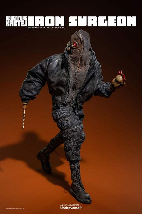 『Adventure Kartel(アドベンチャーカルテル)』005_Underverse The Iron Surgeon(ザアイアンサージョン) 1/6スケール可動フィギュア