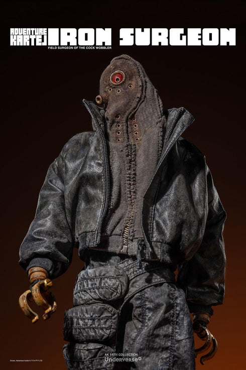 『Adventure Kartel(アドベンチャーカルテル)』005_Underverse The Iron Surgeon(ザアイアンサージョン) 1/6スケール可動フィギュア