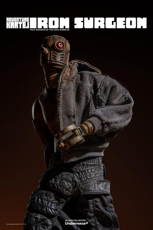 『Adventure Kartel(アドベンチャーカルテル)』005_Underverse The Iron Surgeon(ザアイアンサージョン) 1/6スケール可動フィギュア