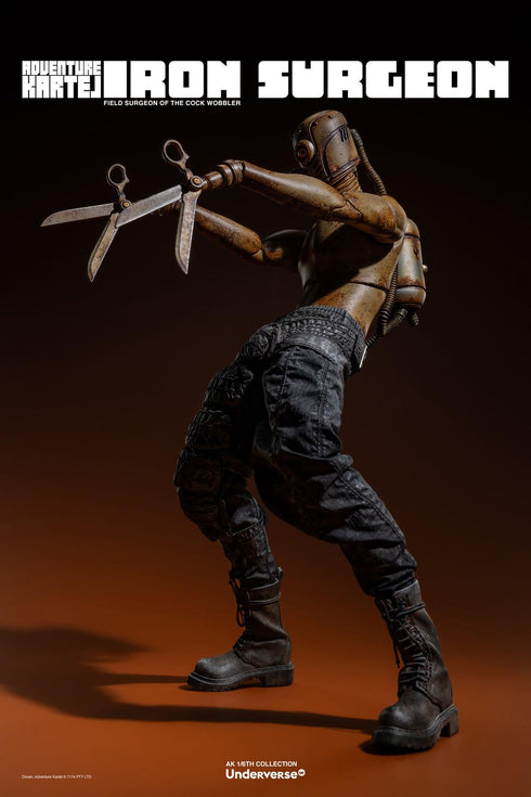 『Adventure Kartel(アドベンチャーカルテル)』005_Underverse The Iron Surgeon(ザアイアンサージョン) 1/6スケール可動フィギュア
