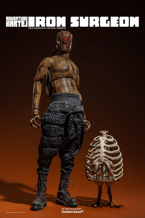 『Adventure Kartel(アドベンチャーカルテル)』005_Underverse The Iron Surgeon(ザアイアンサージョン) 1/6スケール可動フィギュア