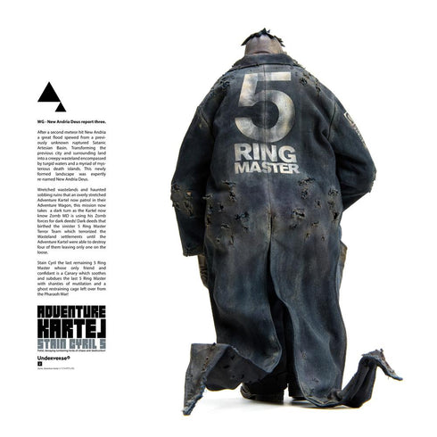 『Adventure Kartel(アドベンチャーカルテル)』014_Underverse 5 RING MASTER - STAIN CYRIL(ファイブリングマスター ステインセロ) 1/6スケール可動フィギュア