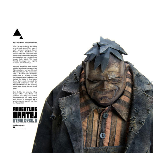 『Adventure Kartel(アドベンチャーカルテル)』014_Underverse 5 RING MASTER - STAIN CYRIL(ファイブリングマスター ステインセロ) 1/6スケール可動フィギュア