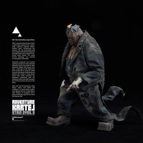 『Adventure Kartel(アドベンチャーカルテル)』014_Underverse 5 RING MASTER - STAIN CYRIL(ファイブリングマスター ステインセロ) 1/6スケール可動フィギュア