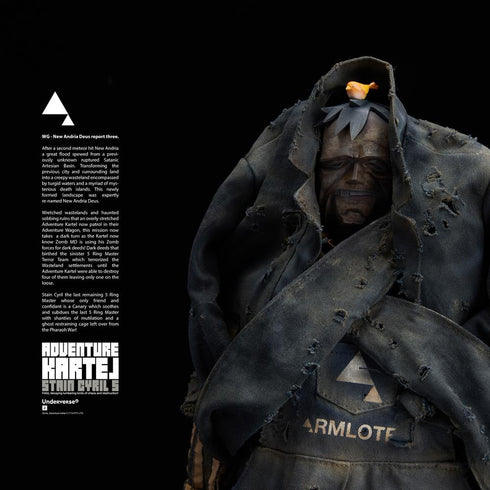 『Adventure Kartel(アドベンチャーカルテル)』014_Underverse 5 RING MASTER - STAIN CYRIL(ファイブリングマスター ステインセロ) 1/6スケール可動フィギュア