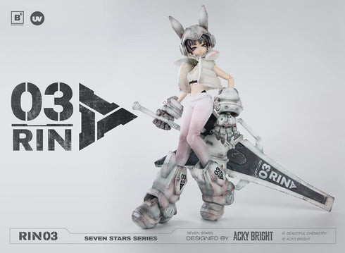 『Seven Stars(セブンスター)シリーズ』005_Beautiful Chemistry No.3 RIN(ナンバースリー リン) 1/6スケール可動フィギュア