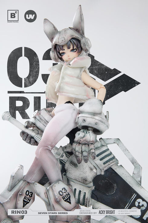『Seven Stars(セブンスター)シリーズ』005_Beautiful Chemistry No.3 RIN(ナンバースリー リン) 1/6スケール可動フィギュア