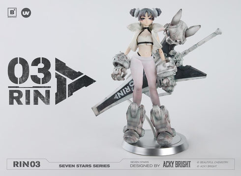 『Seven Stars(セブンスター)シリーズ』005_Beautiful Chemistry No.3 RIN(ナンバースリー リン) 1/6スケール可動フィギュア