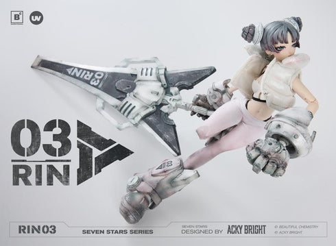 『Seven Stars(セブンスター)シリーズ』005_Beautiful Chemistry No.3 RIN(ナンバースリー リン) 1/6スケール可動フィギュア