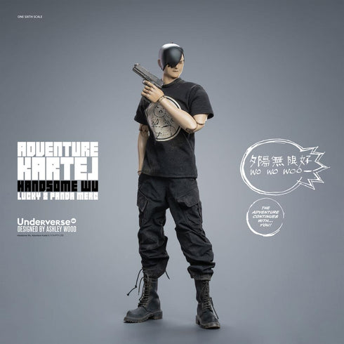 『Adventure Kartel(アドベンチャーカルテル)』011_Underverse DIRTY BOI PANDA HANDSOME WU(ダーティー・ボーイ・パンダ・ハンサム・ウー) 1/6スケール可動フィギュア