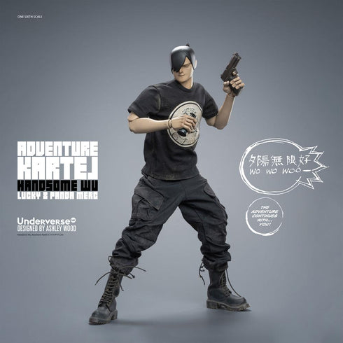 『Adventure Kartel(アドベンチャーカルテル)』011_Underverse DIRTY BOI PANDA HANDSOME WU(ダーティー・ボーイ・パンダ・ハンサム・ウー) 1/6スケール可動フィギュア