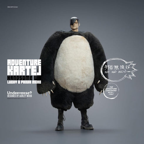 『Adventure Kartel(アドベンチャーカルテル)』011_Underverse DIRTY BOI PANDA HANDSOME WU(ダーティー・ボーイ・パンダ・ハンサム・ウー) 1/6スケール可動フィギュア