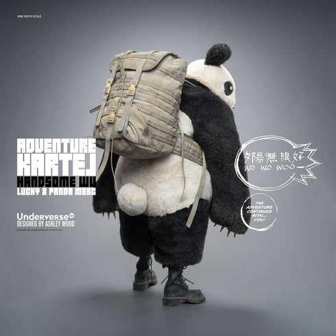 『Adventure Kartel(アドベンチャーカルテル)』011_Underverse DIRTY BOI PANDA HANDSOME WU(ダーティー・ボーイ・パンダ・ハンサム・ウー) 1/6スケール可動フィギュア