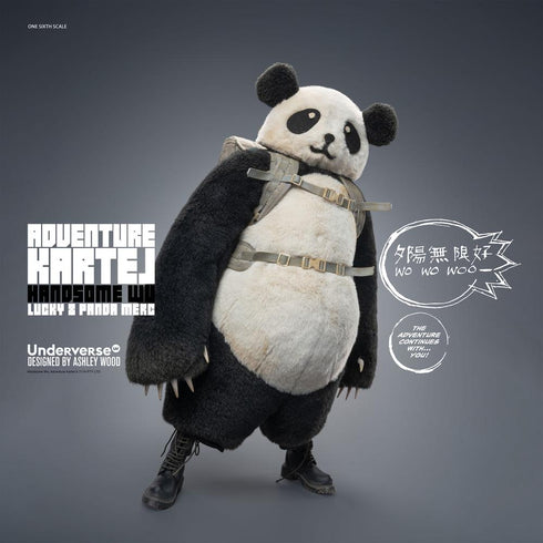 『Adventure Kartel(アドベンチャーカルテル)』011_Underverse DIRTY BOI PANDA HANDSOME WU(ダーティー・ボーイ・パンダ・ハンサム・ウー) 1/6スケール可動フィギュア