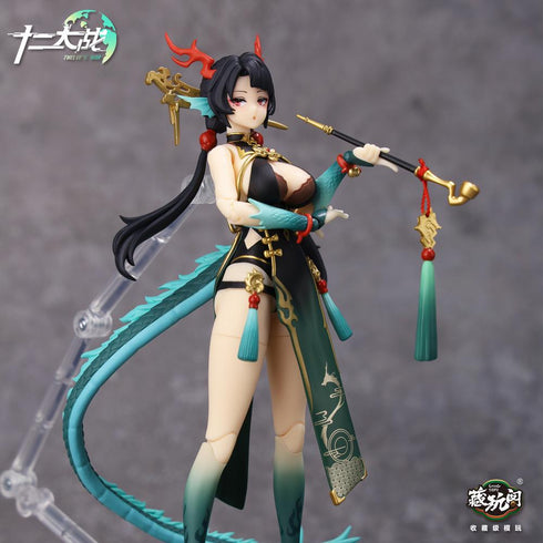 『十二大戦シリーズ』005_CNAG-TOYS 小青龍 瓏 LOONG 1/12スケール 可動フィギュア