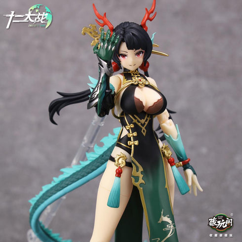 『十二大戦シリーズ』005_CNAG-TOYS 小青龍 瓏 LOONG 1/12スケール 可動フィギュア