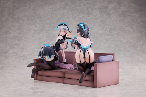 『スノウブレイク:禁域降臨』003_Raise Dream チェルノ&ムルソー 見習いメイドVer. 1/6スケール塗装済完成品フィギュア 豪華版