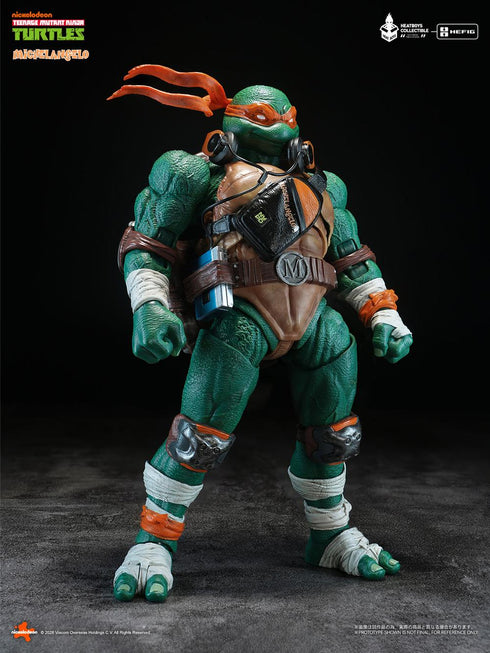 『ティーンエイジ・ミュータント・ニンジャ・タートルズ』HEATBOYS HB0105 ミケランジェロ 合金可動フィギュア 標準版