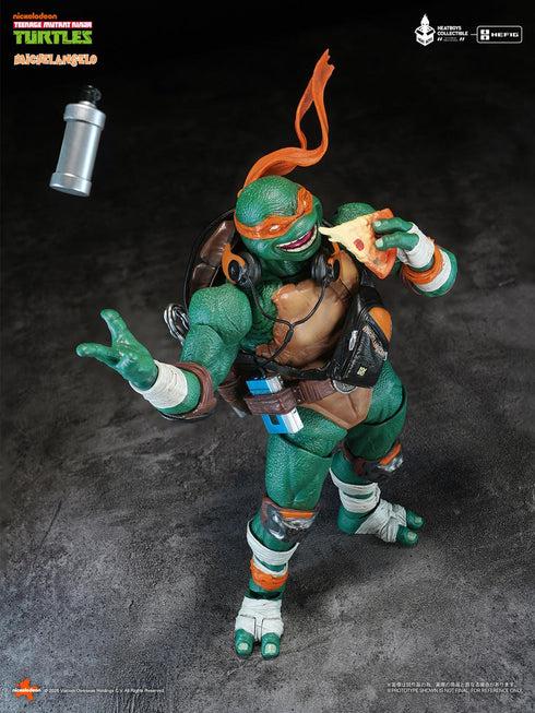 『ティーンエイジ・ミュータント・ニンジャ・タートルズ』HEATBOYS HB0105 ミケランジェロ 合金可動フィギュア 標準版