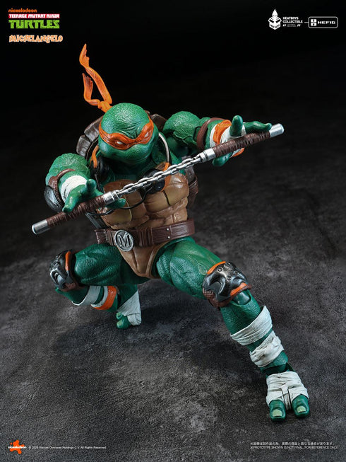 『ティーンエイジ・ミュータント・ニンジャ・タートルズ』HEATBOYS HB0105 ミケランジェロ 合金可動フィギュア 標準版