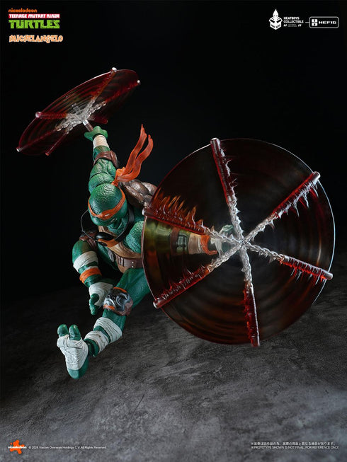 『ティーンエイジ・ミュータント・ニンジャ・タートルズ』HEATBOYS HB0105 ミケランジェロ 合金可動フィギュア 標準版