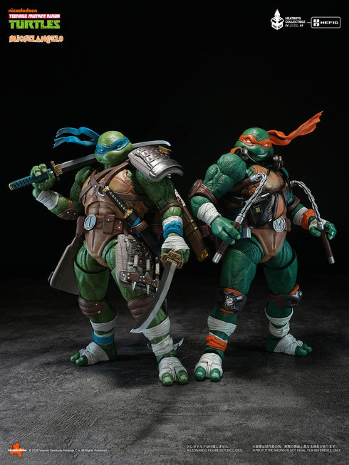 『ティーンエイジ・ミュータント・ニンジャ・タートルズ』HEATBOYS HB0105 ミケランジェロ 合金可動フィギュア 標準版