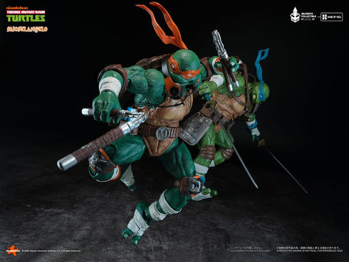 『ティーンエイジ・ミュータント・ニンジャ・タートルズ』HEATBOYS HB0105 ミケランジェロ 合金可動フィギュア 標準版