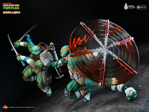『ティーンエイジ・ミュータント・ニンジャ・タートルズ』HEATBOYS HB0105 ミケランジェロ 合金可動フィギュア 標準版