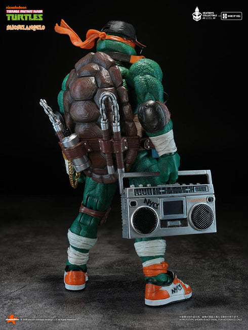 『ティーンエイジ・ミュータント・ニンジャ・タートルズ』HEATBOYS HB0105 ミケランジェロ 合金可動フィギュア 豪華版