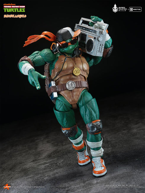 『ティーンエイジ・ミュータント・ニンジャ・タートルズ』HEATBOYS HB0105 ミケランジェロ 合金可動フィギュア 豪華版