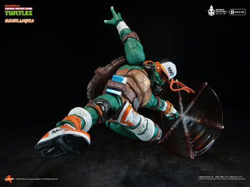 『ティーンエイジ・ミュータント・ニンジャ・タートルズ』HEATBOYS HB0105 ミケランジェロ 合金可動フィギュア 豪華版