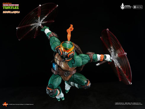 『ティーンエイジ・ミュータント・ニンジャ・タートルズ』HEATBOYS HB0105 ミケランジェロ 合金可動フィギュア 豪華版