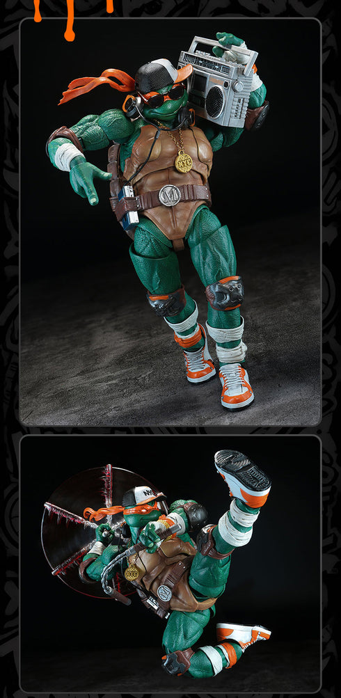 『ティーンエイジ・ミュータント・ニンジャ・タートルズ』HEATBOYS HB0105 ミケランジェロ 合金可動フィギュア 豪華版