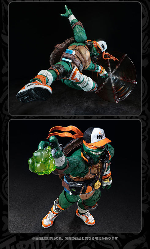 『ティーンエイジ・ミュータント・ニンジャ・タートルズ』HEATBOYS HB0105 ミケランジェロ 合金可動フィギュア 豪華版