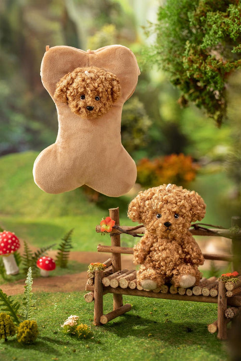 『Lina Bear Lina Peach-Blossom Landシリーズ』009_TeddyTales トレーディングプラッシュ【BOX】