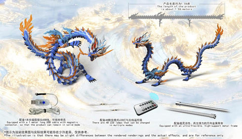 『真龍シリーズ』神型科技(SHENXING TECHNOLOGY) プラスチックモデルキット ZL-0002 青龍王