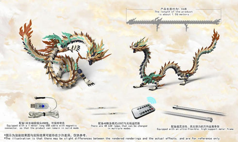 『真龍シリーズ』神型科技(SHENXING TECHNOLOGY) プラスチックモデルキット ZL-0003 元龍王