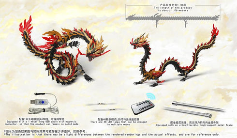 《真龍系列》神型科技 (SHENXING TECHNOLOGY) 塑膠模型套件 ZL-0005 黑龍王