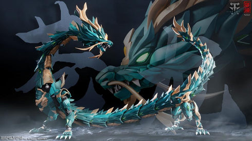 『神獣シリーズ』002_ZEN Of Collectible(蔵道模型) CD-DB-01 蒼龍 合金可動フィギュア