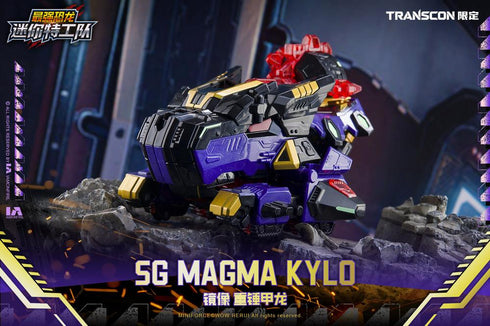 "Mini Force X Transcon" SG REX KAIZER D7 Transformable Action Figure