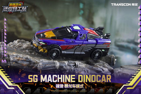"Mini Force X Transcon" SG REX KAIZER D7 Transformable Action Figure