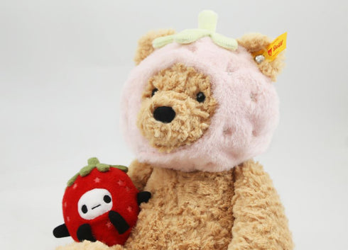 『GOODBAI GOODEES × STEIFF × ARTOX』ストロベリー フィン ぬいぐるみ テディベア