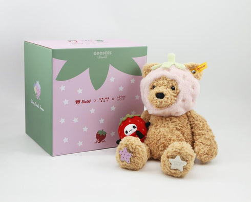 『GOODBAI GOODEES × STEIFF × ARTOX』ストロベリー フィン ぬいぐるみ テディベア