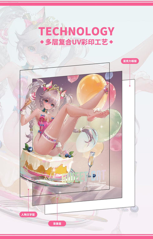 『スイートキャット』006_HOBBY SAKURA 1/6スケール 塗装済完成品フィギュア 豪華版