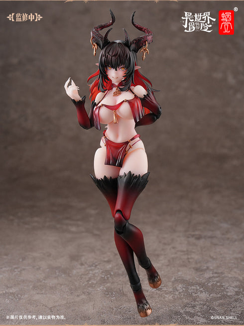 『SNAIL SHELL(蝸之殻)』022_RPG-01SP サキュバス ラスティア 第二段階 1/12スケール可動フィギュア