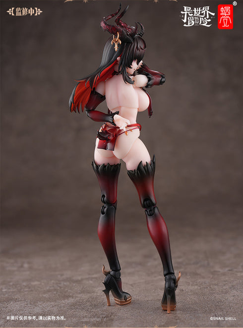 『SNAIL SHELL(蝸之殻)』022_RPG-01SP サキュバス ラスティア 第二段階 1/12スケール可動フィギュア