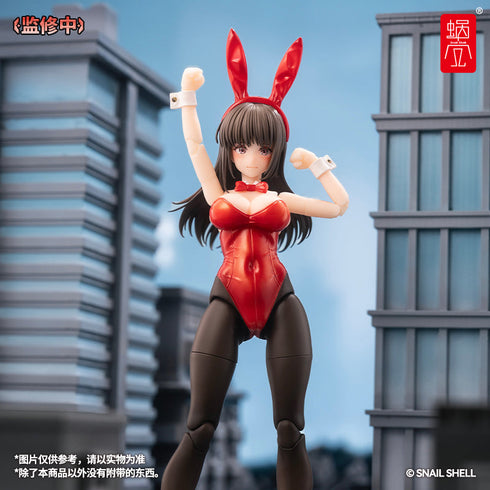 『空想JKシリーズ』SNAIL SHELL(蝸之殻) JK-01バニーガール レナ 1/12スケール可動フィギュア